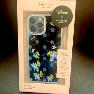 NEW. Kate Spade tumbling Alice in Wonderland iPhone 12 Pro Max case